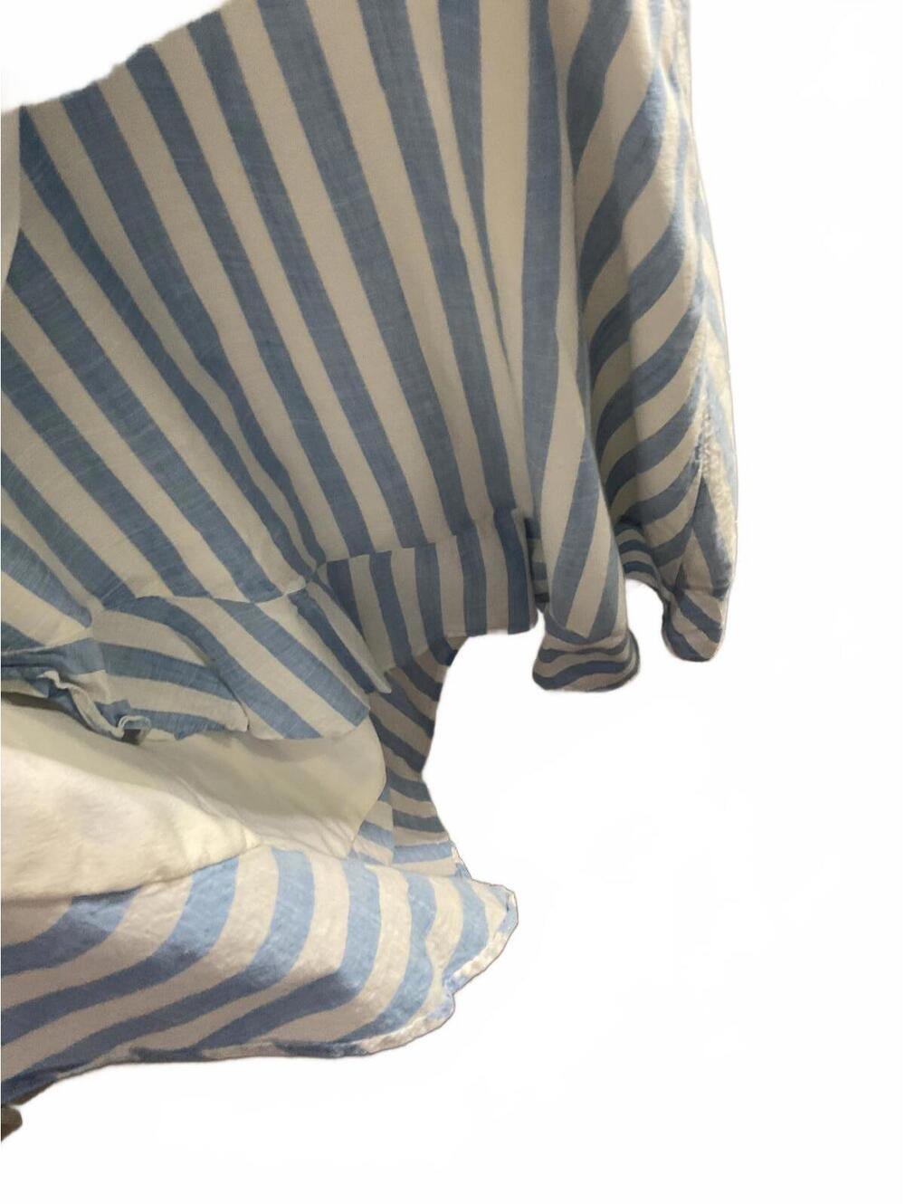 J. Crew Blue and White Striped Midi Dress - Picture 5 of 9